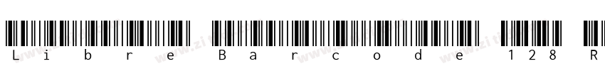 Libre Barcode 128 Re字体转换 Libre Barcode 128 Re字体转换